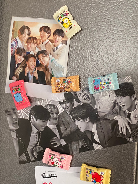 BT21 Candy Magnets