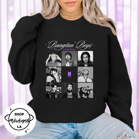 Bangtan Boys Chapter 2 Collage Crewneck sweater