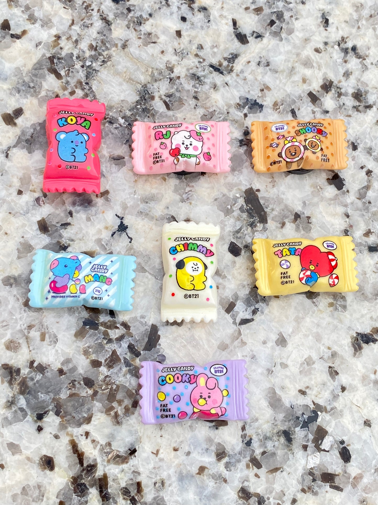 BT21 Candy Magnets